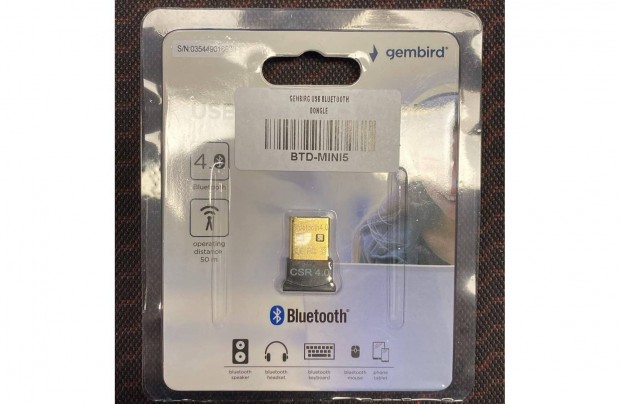 Gembird Btd-Mini5 BLUETOOTH 4.0 USB Adapter