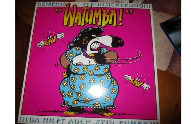 Gemeine Verunsicherung!!! "Watumba!" bakelit hanglemez elad
