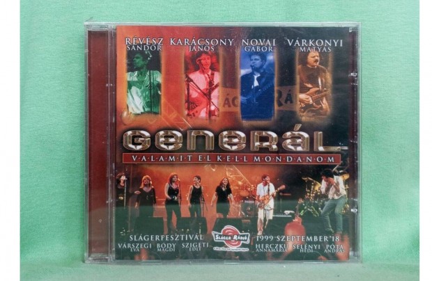 General - Valamit el kell mondanom CD. /új,fóliás/