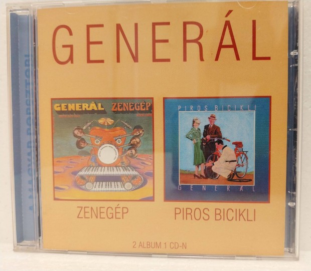 Generl - Zenegp, Piros bicikli, 2 album 1 CD, CD