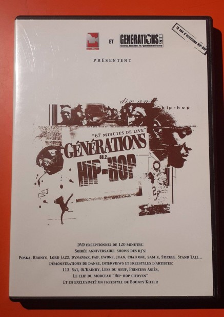 Gnrations Hip Hop DVD