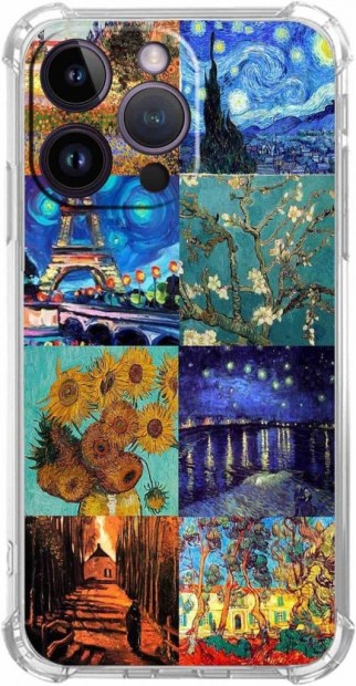 Generic Van Gogh Hres Olajfestmny Kollzs iPhone 13 Pro Max Telefon