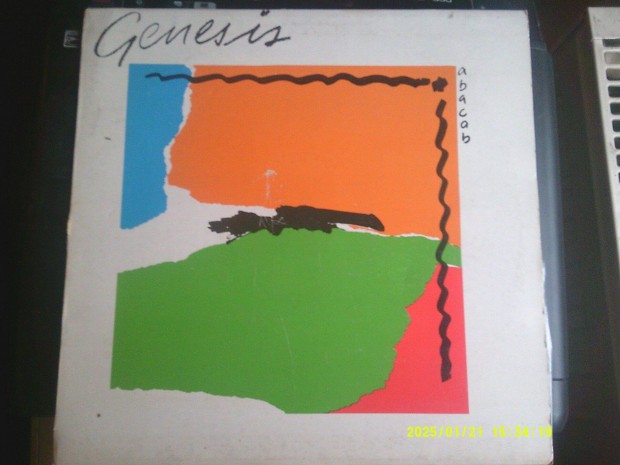 Genesis-Abacab 1981 bakelit Lp