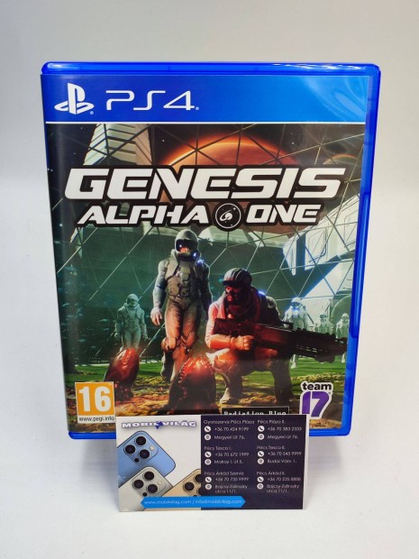 Genesis Alpha One PS4 Garancival #konzl1891
