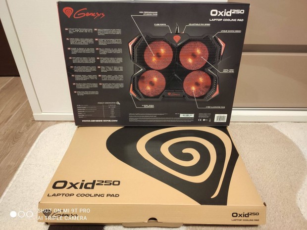 Genesis Oxid 250 laptop htpad