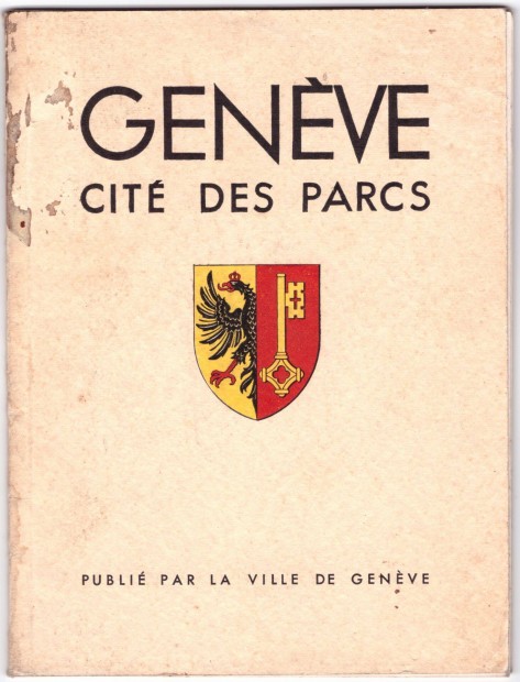 Genve cit des parcs 1938