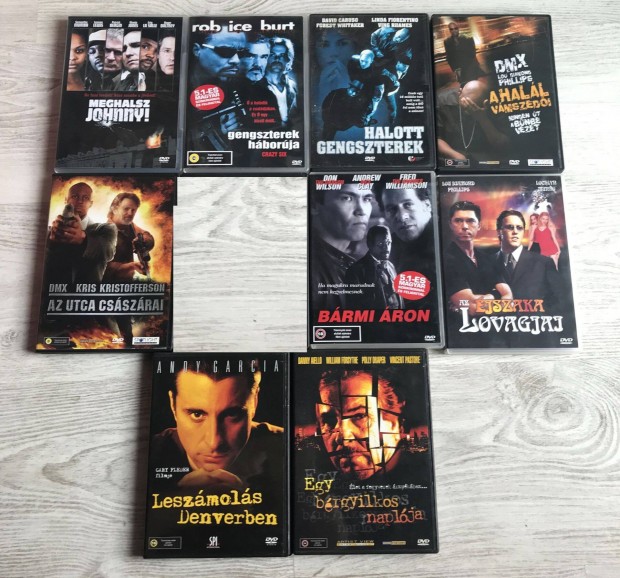 Gengszter DVD csomag