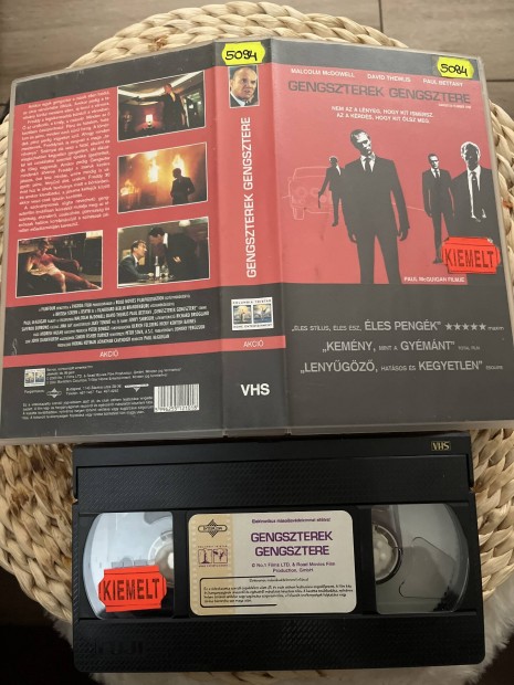 Gengszterek gengsztere vhs