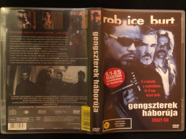 Gengszterek hborja (karcmentes, Rob Lowe, Ice T, Burt Reynolds) DVD