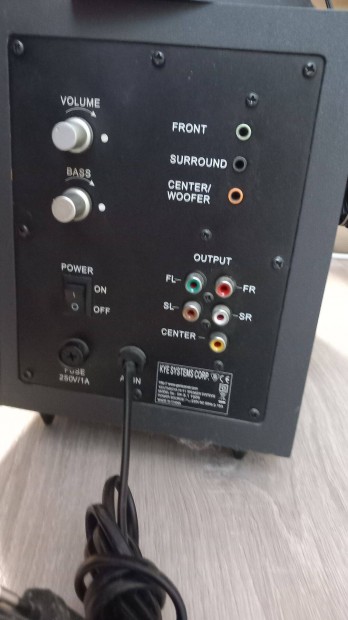 Genius 5.1-es hangrendszer PC-hez