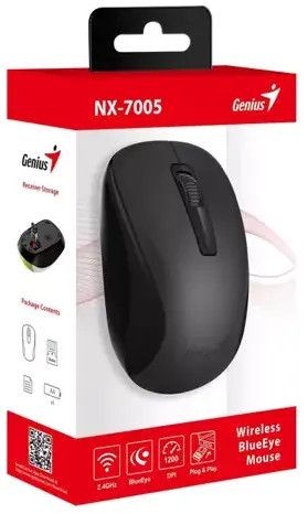Genius NX-7005 fekete vezeték nélküli egér