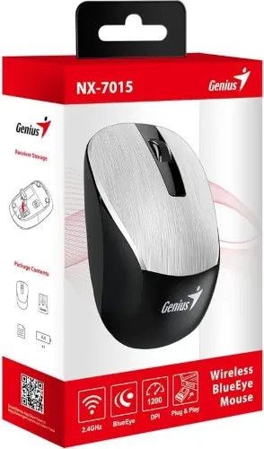 Genius NX-7015 Silver vezeték nélküli egér