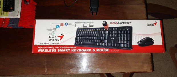 Genius Smart KM-8200 Wireless Keyboard and Mouse