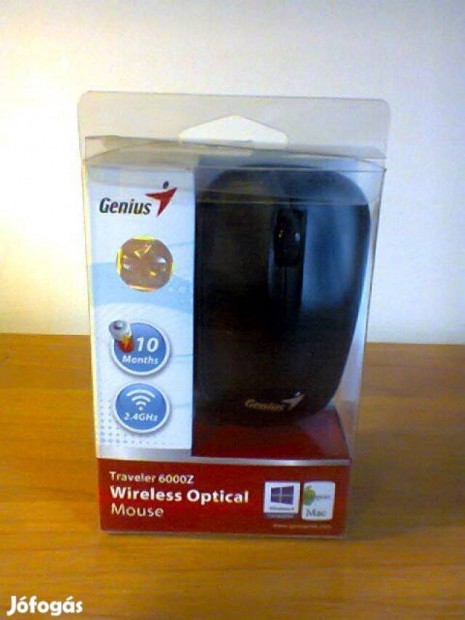 Genius Wireless Optical, vezetk nlkli optikai egr, egrpad