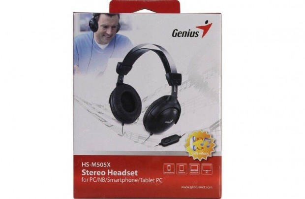 Genius fejhallgat ( stereo headset )