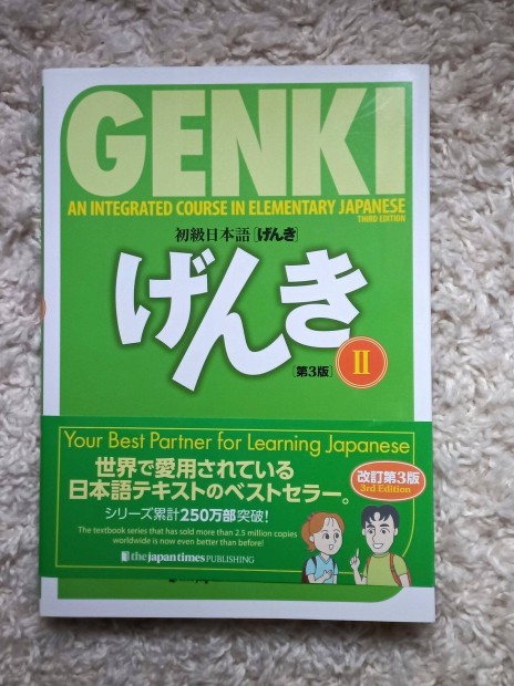 Genki 2 japn nyelvknyv