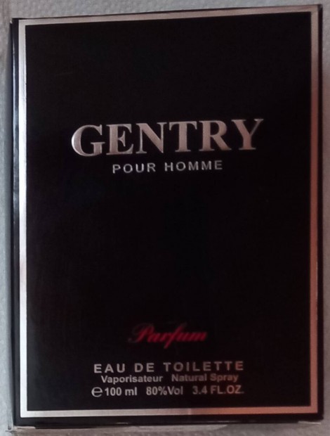 Gentry pour homme férfi parfüm ritkaság