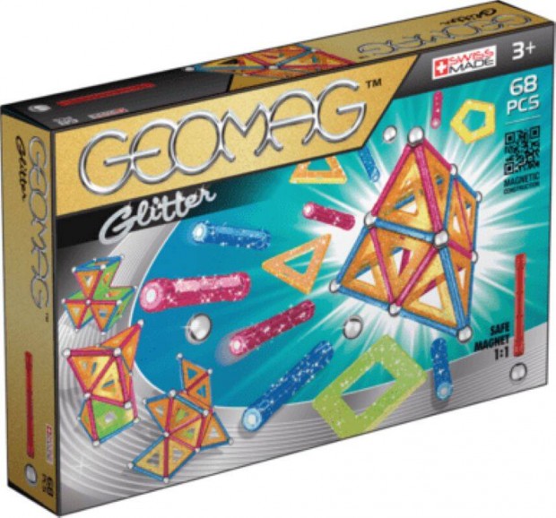 Geomag Glitter 68 darabos kszlet