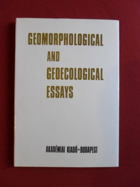 Geomorphological and geoecological essays (Pcsi Mrton)