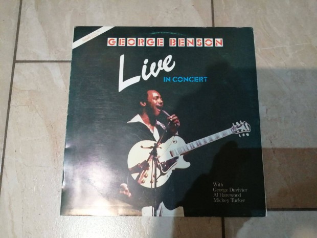 George Benson -koncert jazz- bakelit lemez