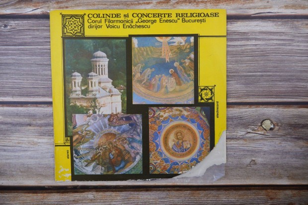 George Enescu Bukaresti Filharmonikusok Krus bakelit lemez ST-EXE 038