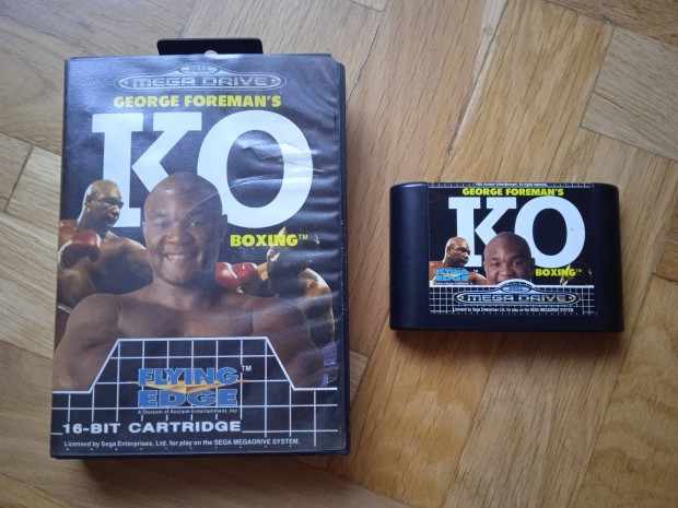 George Foreman KO Boxing Sega Mega Drive jtk Megadrive