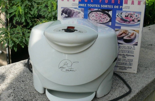 George Foreman (híres boxoló) szponzorálta elektromos grill sütő