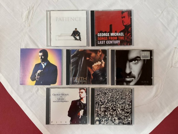 George Michael CD lemezek eladk szp llapotban