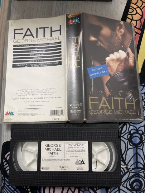 George Michael Faith vhs 