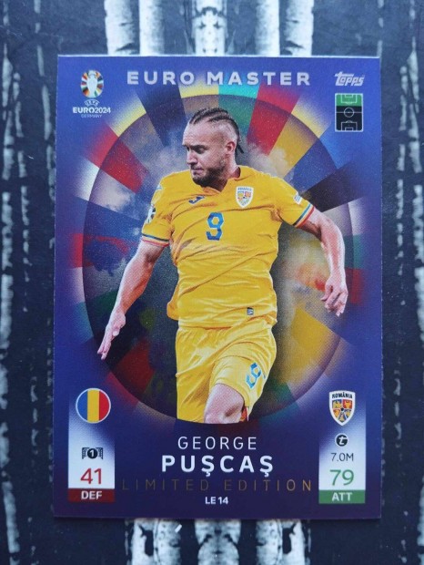 George Puscas (Romnia) Limited Edition Euro 2024 focis krtya