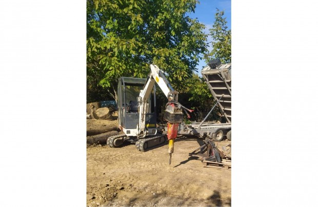 Gépi Földmunka Mini Bobcat