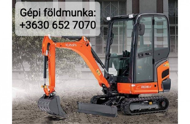 Gpi fldmunka, minikotr brls kezelvel 11.000 Ft+fa/ra