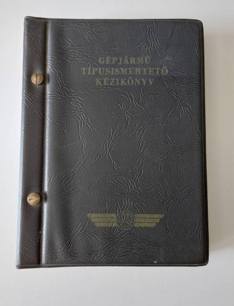 Gépjármű Típusismertető Kézikönyv 1968