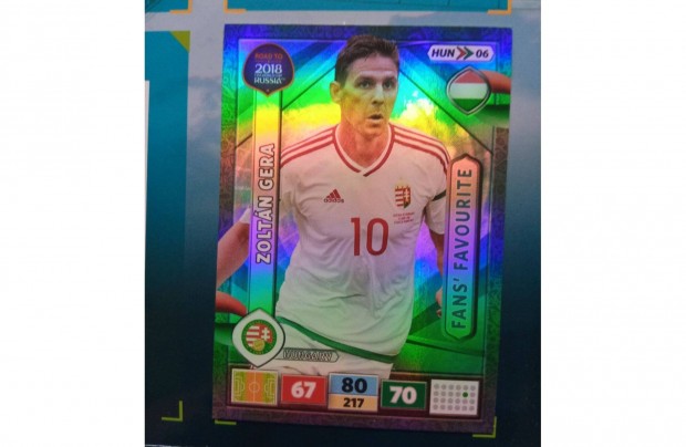 Gera Zoltán (Magyarország) Road to World Cup 2018 kártya