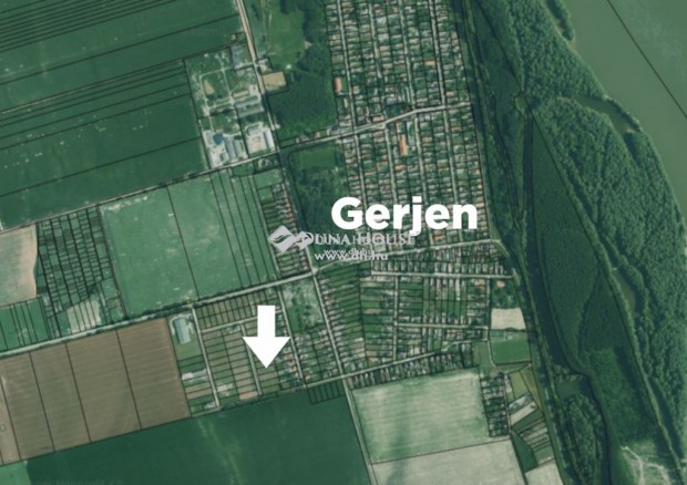 Gerjeni eladó 1330 nm-es telek