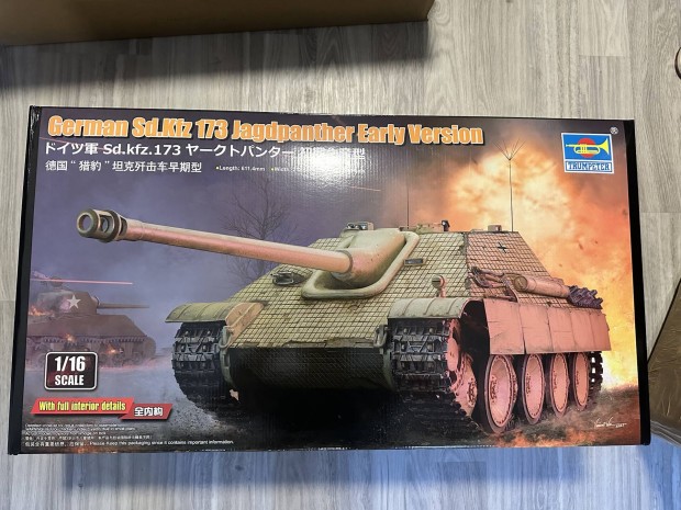 German Jagdpanther 1/16 makett