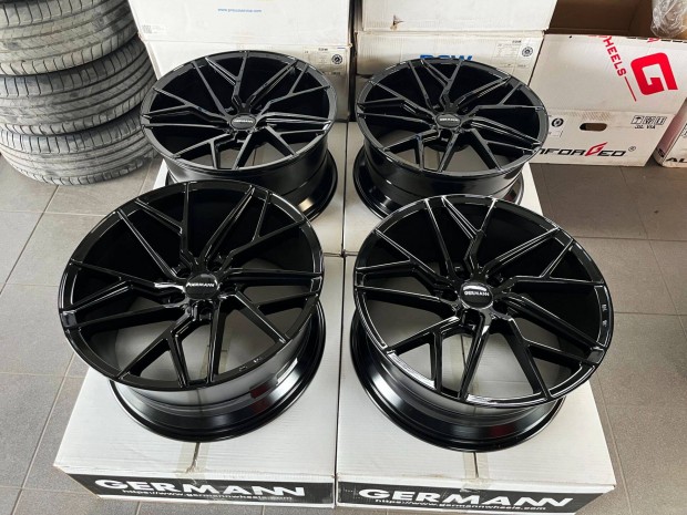 Germann 19" 5x112 ktszles fekete alufelni 19 coll Mercedes BMW G30