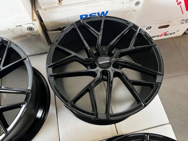 Germann 19" 5x112 ktszles fekete alufelni 19 coll Mercedes BMW G30