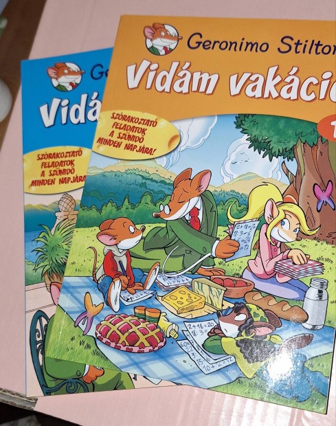 Geronimo Stilton Vidm vakci 1. 2. = 800,-Ft