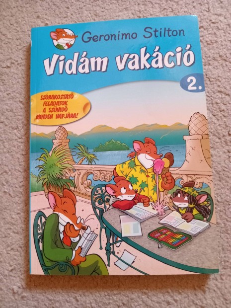 Geronimo Stilton Vidm vakci 2. sznidei feladatos knyv