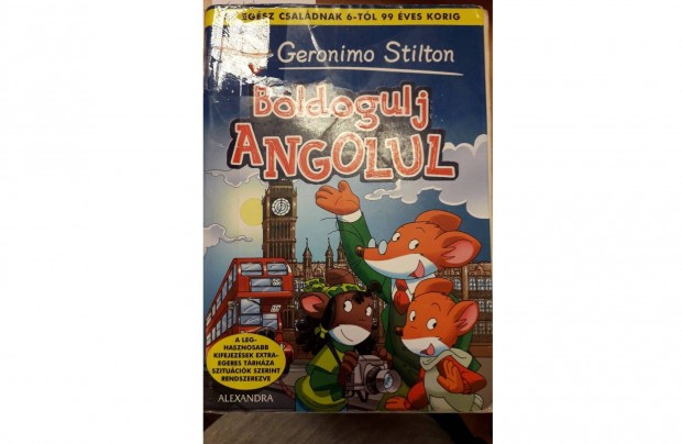 Geronimo Stilton: Boldogulj angolul cm knyvet keresem