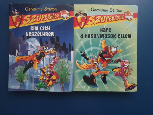 Geronimo Stilton: Cin City veszélyben és Harc a hasonmások ellen