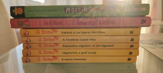 Geronimo Stilton, Martina, Anna knyvek, alig hasznlt