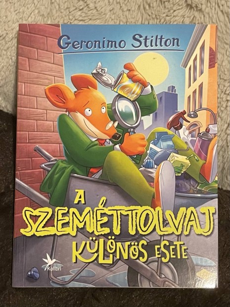 Geronimo Stilton - A szemttolvaj klns esete gyerekknyv