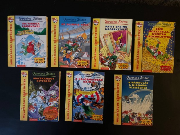 Geronimo Stilton knyvek