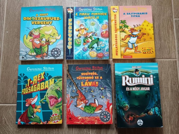 Geronimo Stilton knyvek