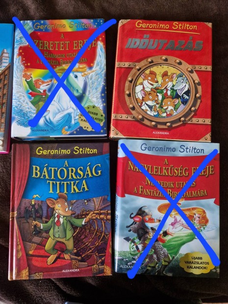 Geronimo Stilton knyvek