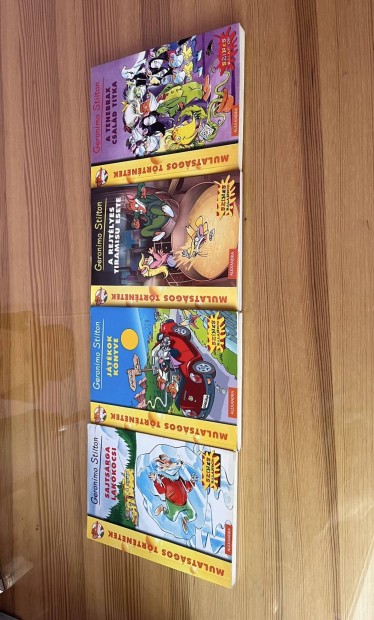 Geronimo Stilton knyvek 4db