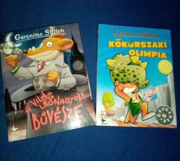 Geronimo Stilton konyvek