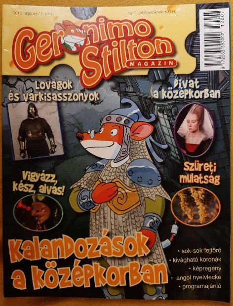Geronimo Stilton magazin (2012. oktber / 7. szm)